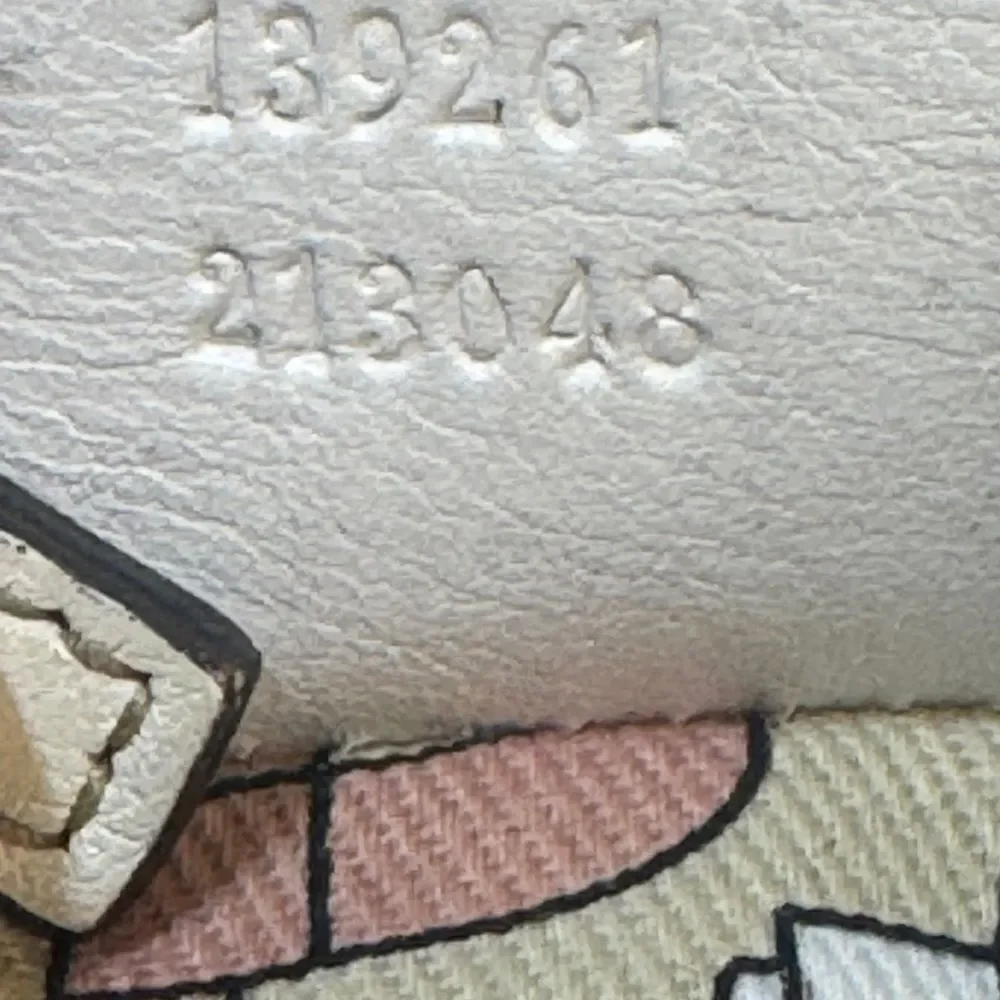 GUCCI GG Beige Canvas Jolicouer Mini Tote Bag With Starfish Charm